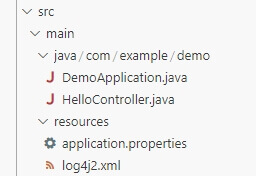 spring boot log4j2 tutorial