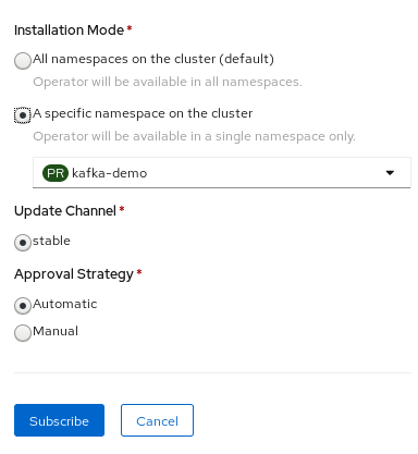 Apache Kafka on OpenShift tutorial Openshift