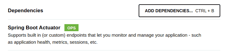 Spring Boot Actuator Loggers configuration