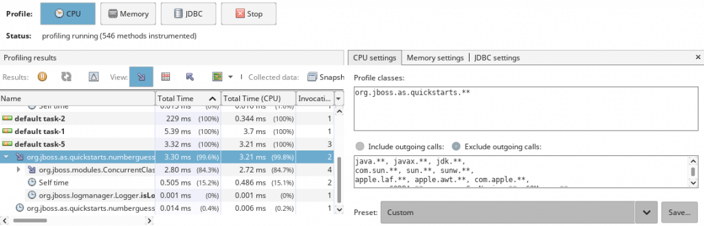 monitor jboss cpu usage