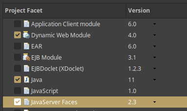 eclipse jsf tutorial
