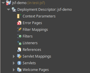 how to use eclipse with jsf