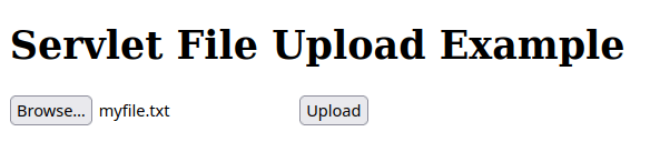 servlet upload and download files