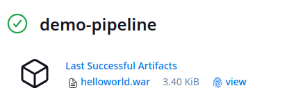 git artifact with jenkins pipeline