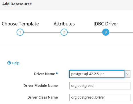 wildfly jdbc driver