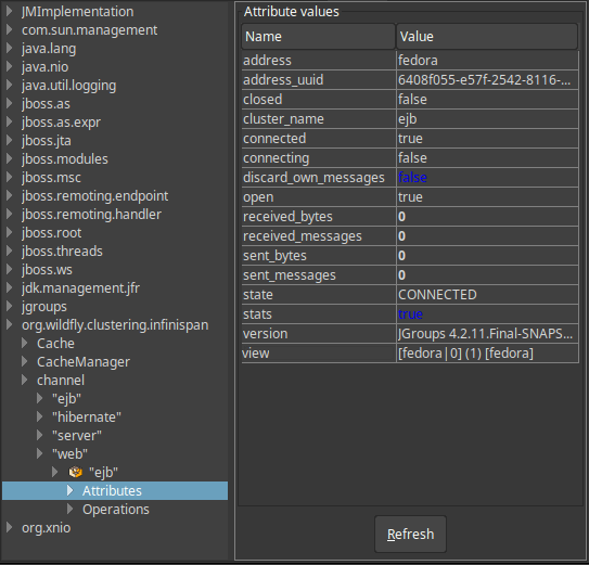 discover cluster members jboss