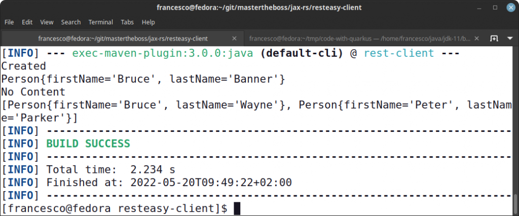 resteasy client api