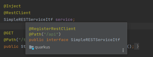 intellij idea quarkus
