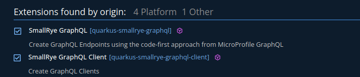 quarkus graphql