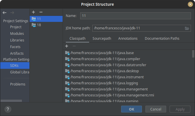 change jdk intellij idea