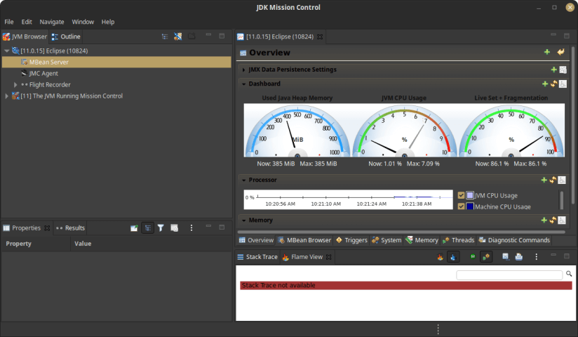 java mission control eclipse plugin