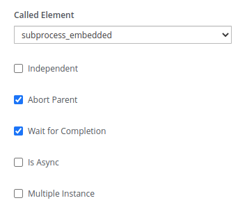 advanced jbpm subprocess configuration