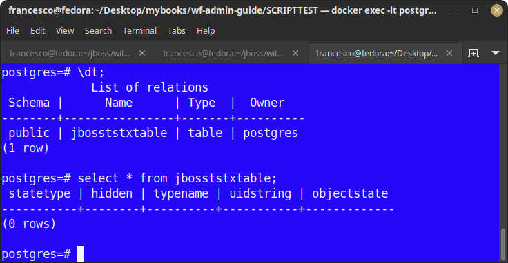 Configuring the JDBC Store in WIldFly