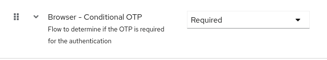 keycloak conditional otp