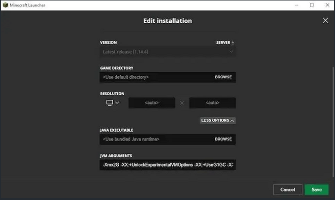 error java.lang.outofmemoryerror java heap space minecraft