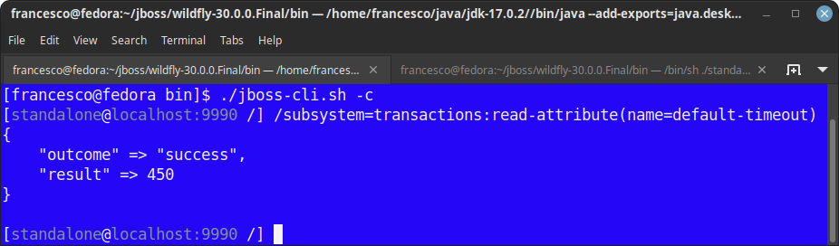 wildfly configuration environment variables