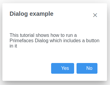 primefaces dialog step-by-step example