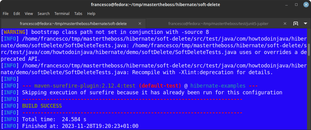 why junit 5 tests are not running with maven