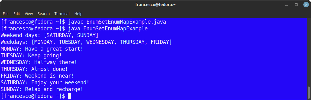 Java EnumSet vs EnumMap