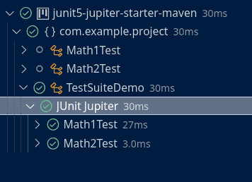 JUnit 5 TestSuite step-by-step guide