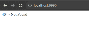 wildfly 404 error console