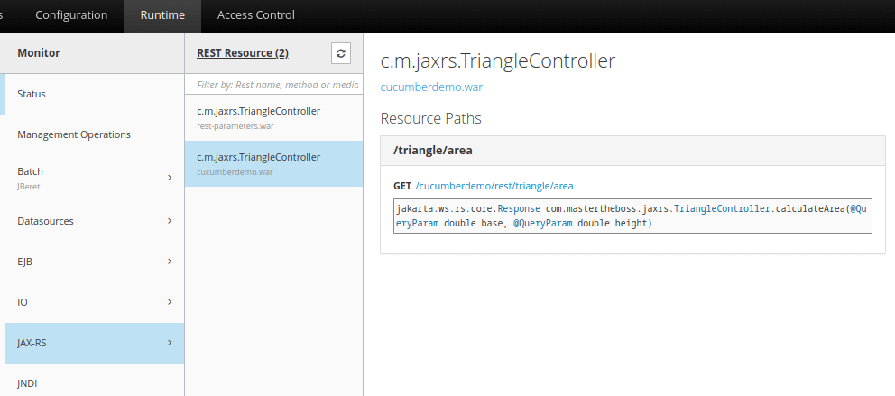 wildfly discover REST endpoints