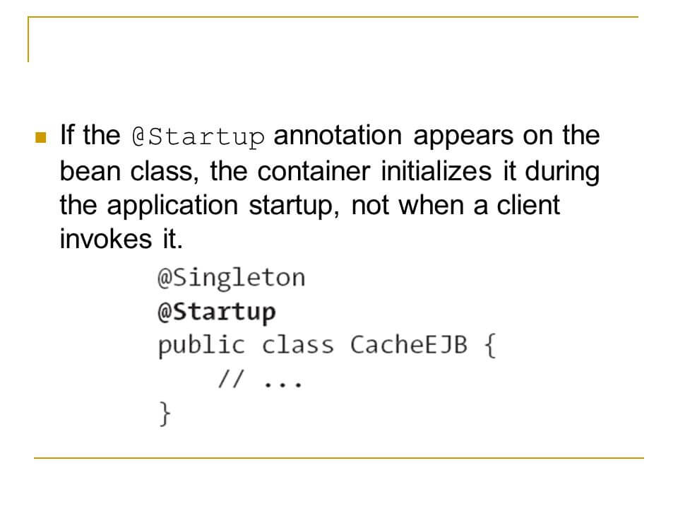 @startup annotation tutorial