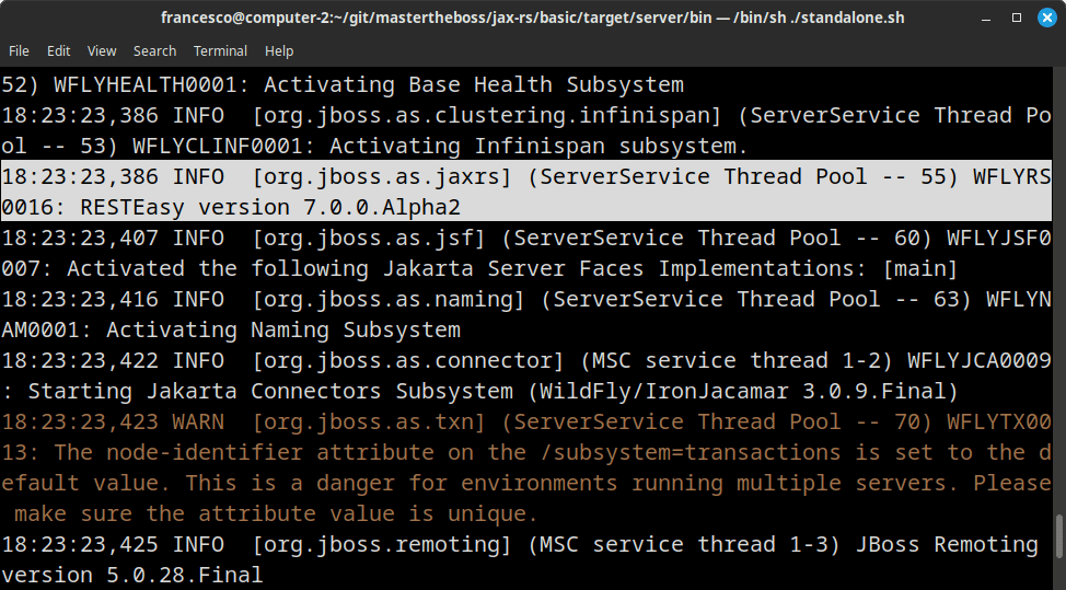 wildfly resteasy 7 with wildfly channels