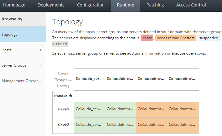 WildFly Domain Management